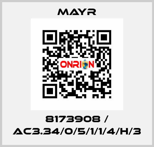 8173908 / AC3.34/0/5/1/1/4/H/3 Mayr