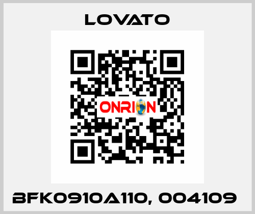 BFK0910A110, 004109  Lovato