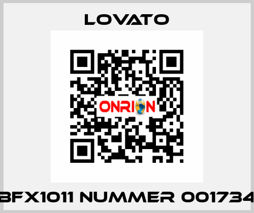 BFX1011 NUMMER 001734 Lovato