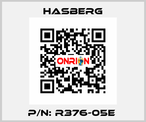P/N: R376-05E  Hasberg