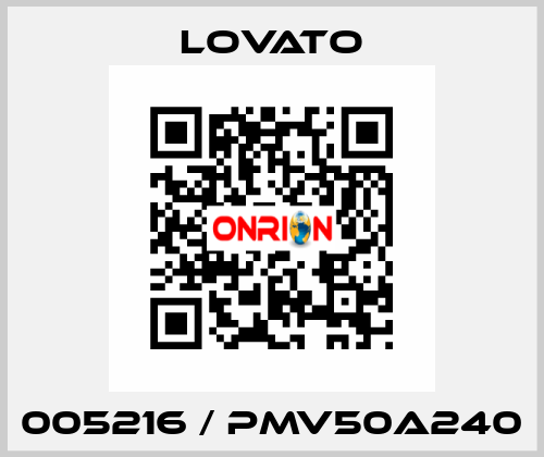 005216 / PMV50A240 Lovato