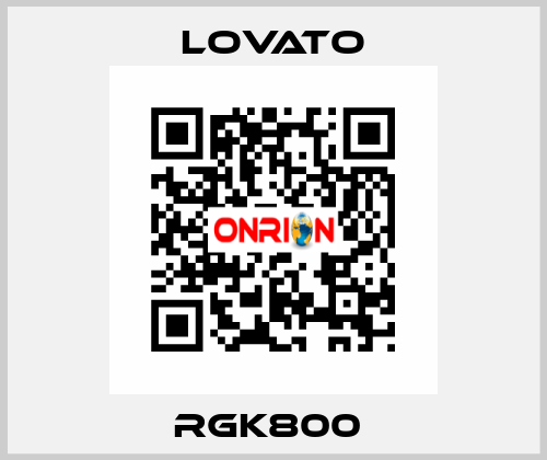 RGK800  Lovato