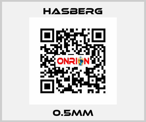 0.5MM Hasberg