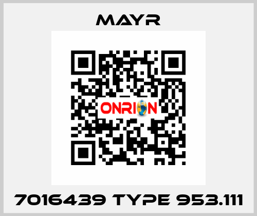 7016439 Type 953.111 Mayr