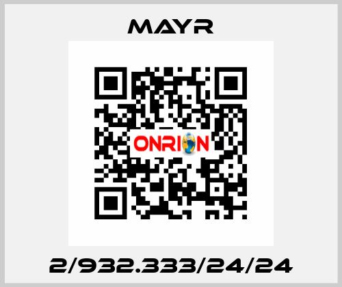 2/932.333/24/24 Mayr