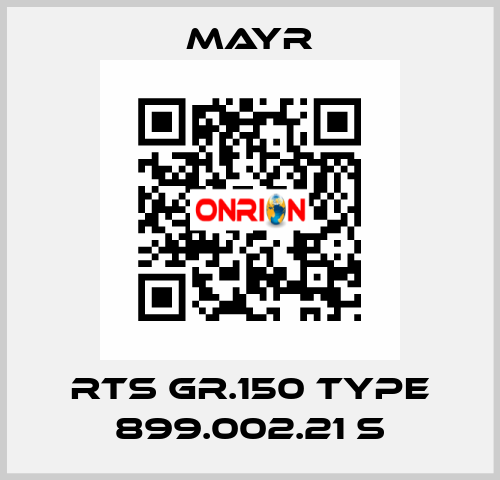 RTS Gr.150 Type 899.002.21 S Mayr
