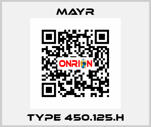 Type 450.125.H Mayr