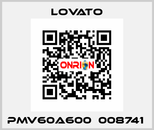 PMV60A600  008741  Lovato