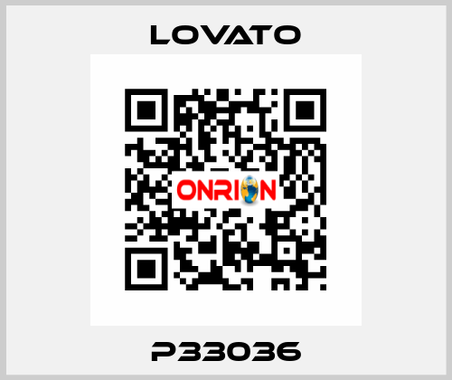 P33036 Lovato