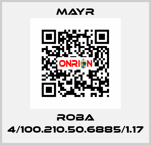 ROBA 4/100.210.50.6885/1.17 Mayr