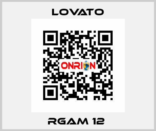 RGAM 12  Lovato