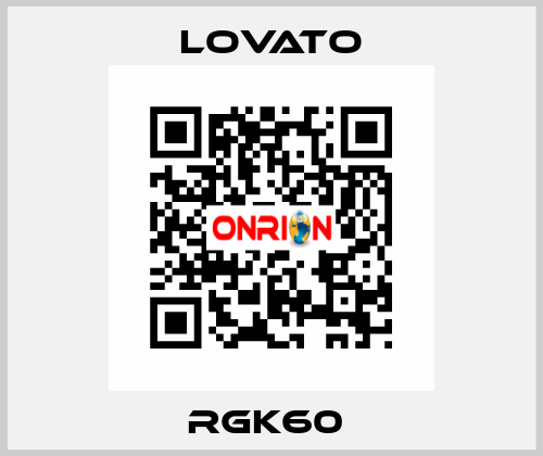 RGK60  Lovato
