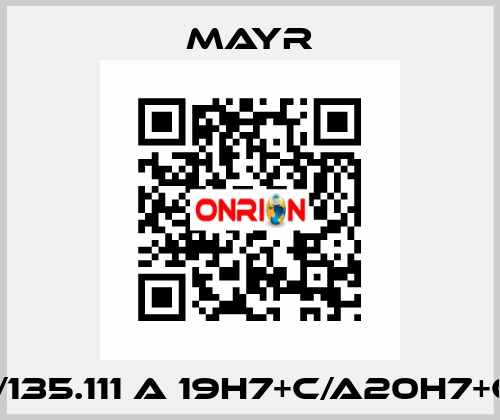 1/135.111 A 19H7+C/A20H7+C Mayr
