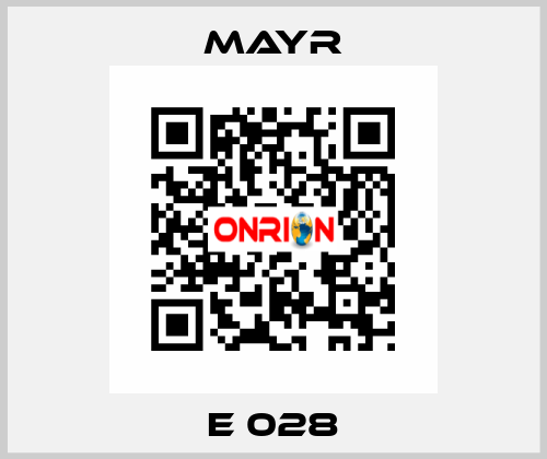 E 028 Mayr