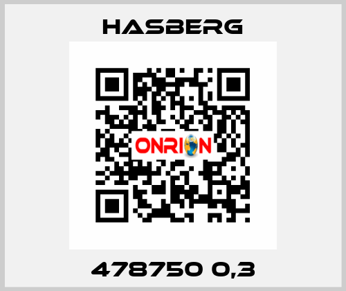 478750 0,3 Hasberg