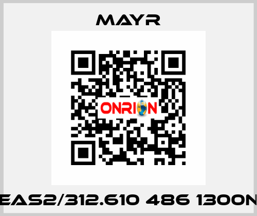  EAS2/312.610 486 1300N Mayr