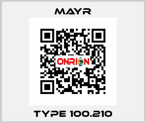 Type 100.210 Mayr