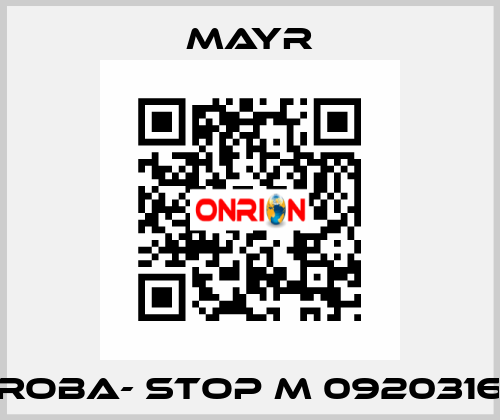 ROBA- stop M 0920316 Mayr