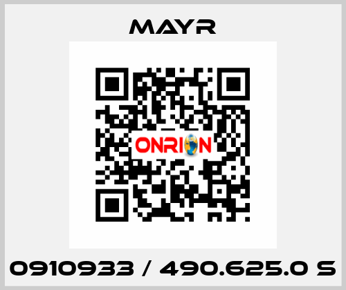 0910933 / 490.625.0 S Mayr