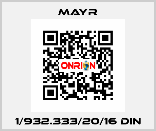 1/932.333/20/16 DIN Mayr
