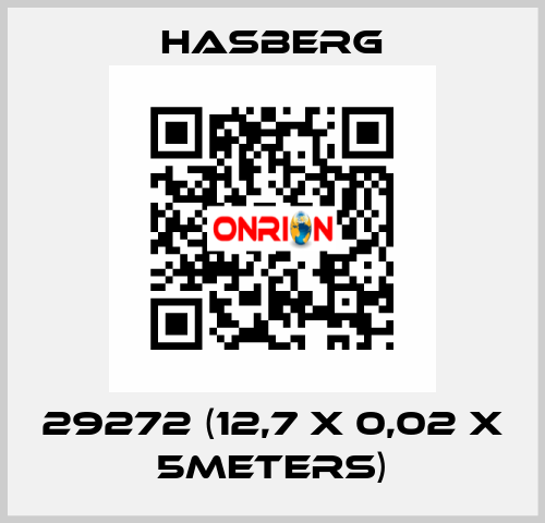 29272 (12,7 x 0,02 X 5meters) Hasberg