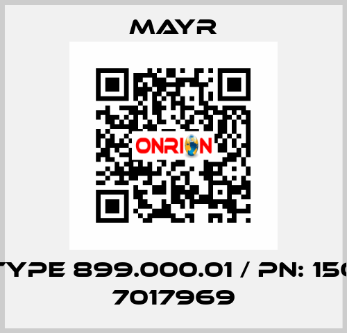 Type 899.000.01 / PN: 150 7017969 Mayr