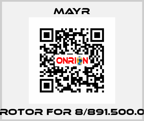 ROTOR for 8/891.500.0 Mayr