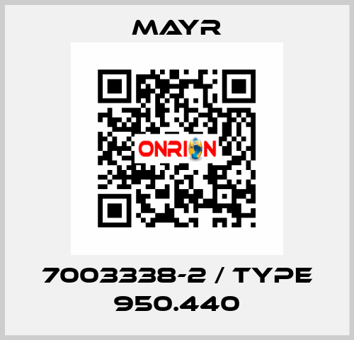 7003338-2 / Type 950.440 Mayr