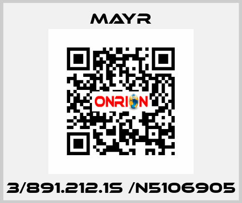 3/891.212.1S /N5106905 Mayr