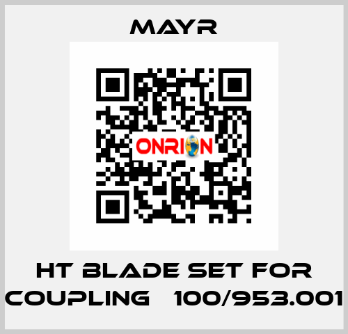 HT blade set for coupling 	100/953.001 Mayr