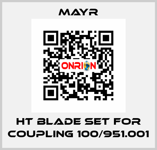 HT blade set for coupling 100/951.001 Mayr