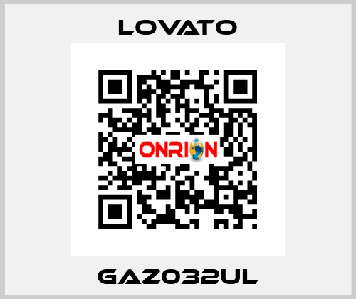 GAZ032UL Lovato