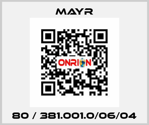 80 / 381.001.0/06/04 Mayr