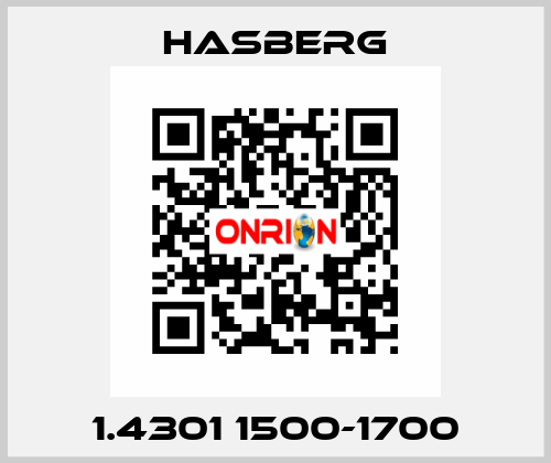 1.4301 1500-1700 Hasberg