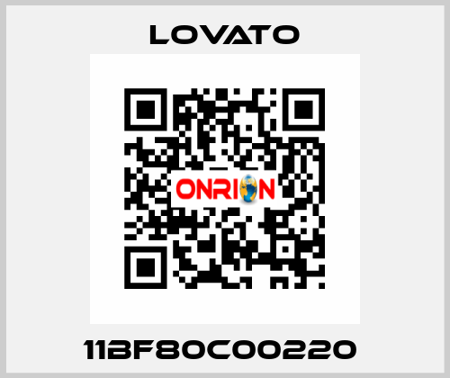 11BF80C00220  Lovato