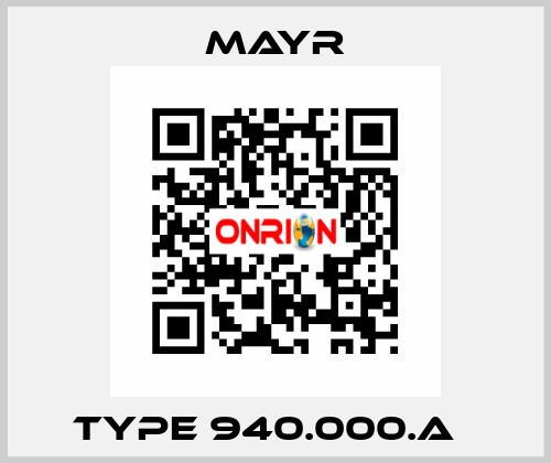 Type 940.000.A   Mayr