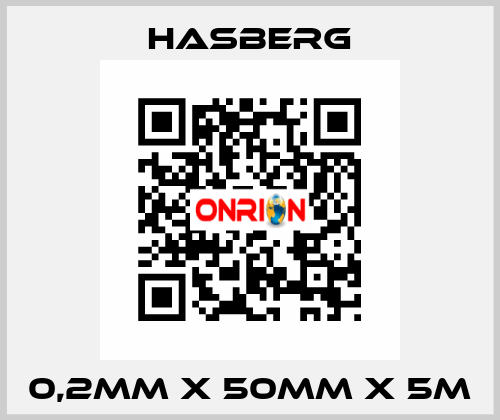 0,2MM X 50MM X 5M Hasberg