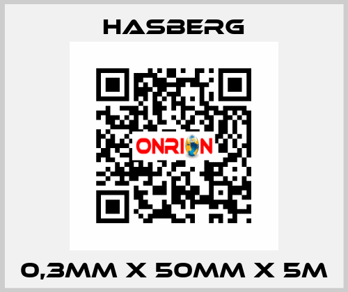 0,3MM X 50MM X 5M Hasberg