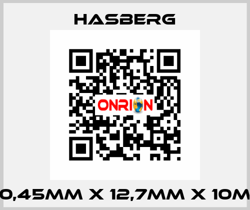 0,45MM X 12,7MM X 10M Hasberg