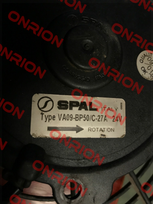 VA09BP50C27A 24V SPAL