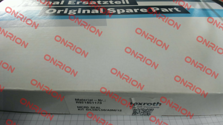 MCR5 SEAL KIT D/L50/L50/A0M/1S / for R901133639 Rexroth