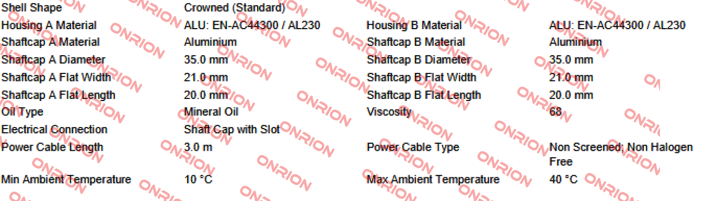 MI-DL0080 DL0801-AAA0AD04CJSC-504mm Interroll