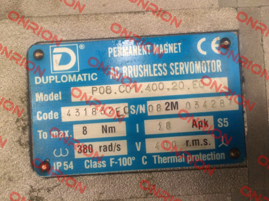 P08-C01-400/20-E0  Duplomatic