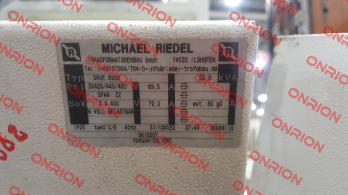 0300/00000863 Michael Riedel Transformatorenbau