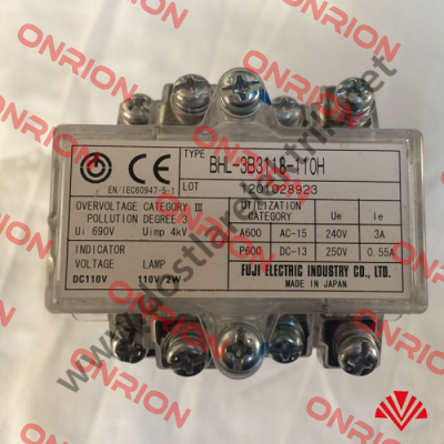 BHL-3B3118-110H-W-Z-B NP:L54-Z11E Fuji