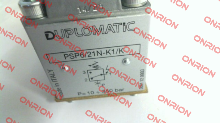 DLD 72000300523 / PSP - 6 / 21 N - K1 / K Duplomatic